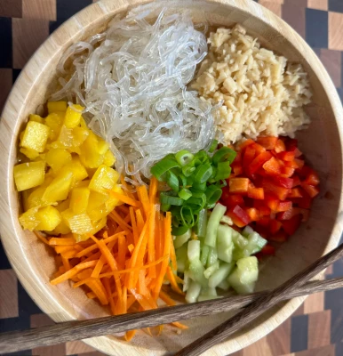 Sushi Noodle Rice Bowl